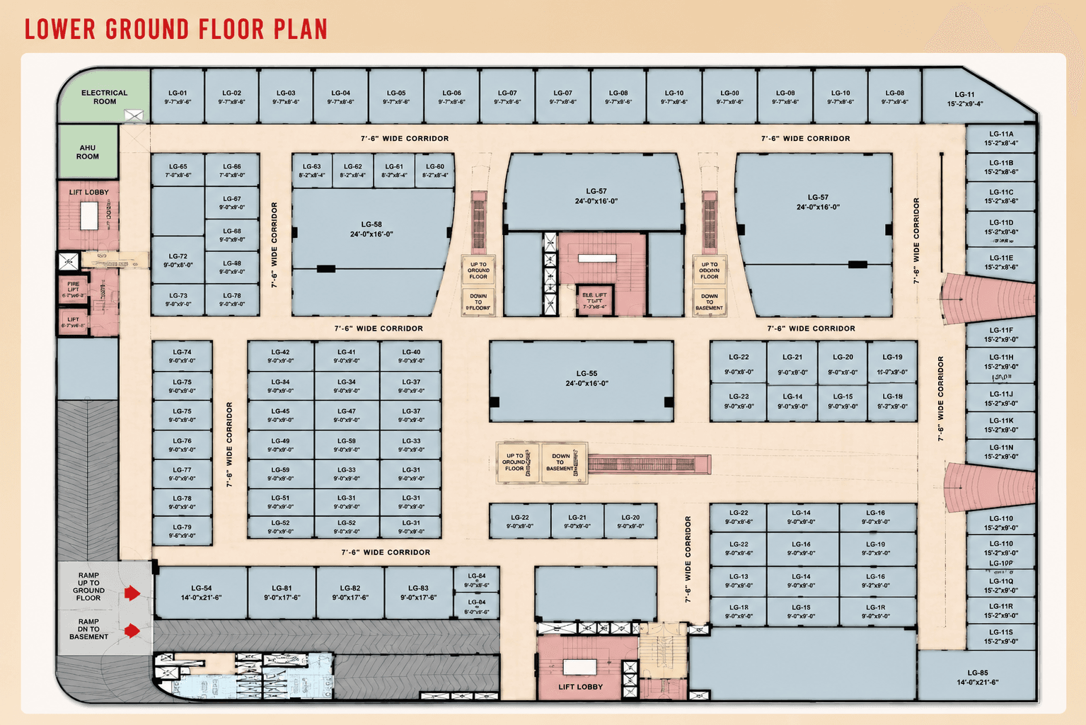 Lower Ground Floor Plan